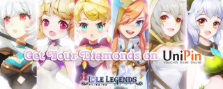 Diamond Idle Legends sudah bisa di top up #PakeUniPin